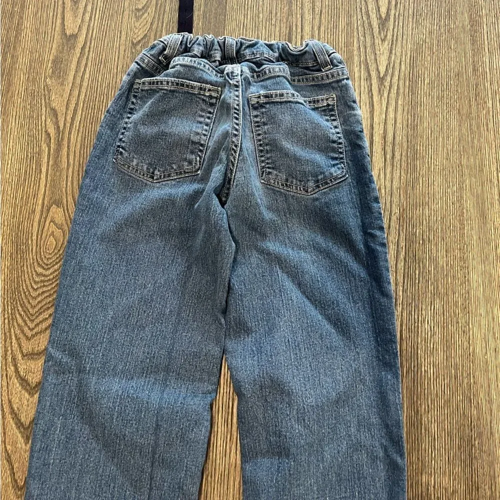 Sonoma Boys Youth Straight Jeans Mid Rise Adjustable Waist Medium Wash Size 12S